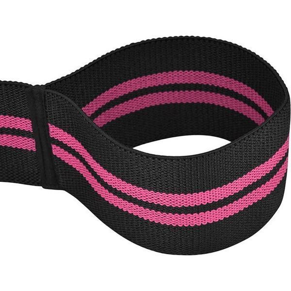Бинти на коліна RDX GYM KNEE WRAP R11 BLACK/PINK WAH-KR11BP фото
