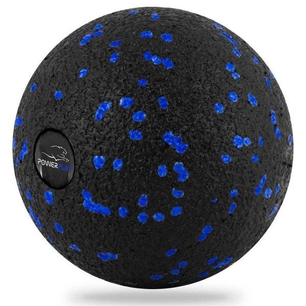 Масажний набір PowerPlay PP_4015 EPP Foam Roller Set 4in1 (2-ва роли + 2-ва м'ячі)&nbsp;Чорно-синій PP_4015_Blue фото