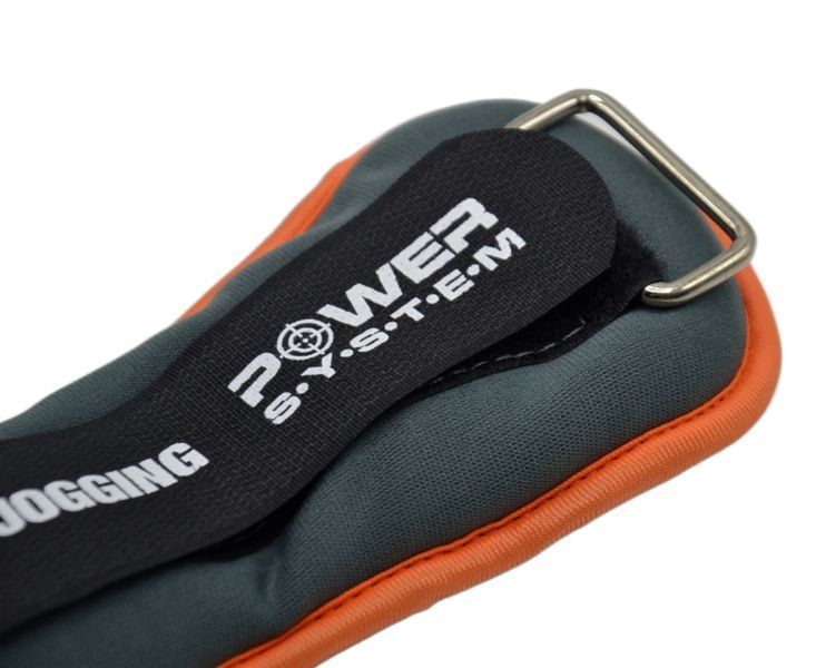 Обважнювачі-манжети для ніг та рук Power System PS-4073 Ankle Weights (2шт.*2 kg) (пара) PS_4073_Grey фото
