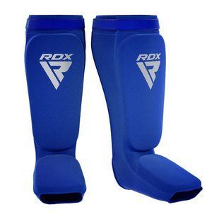 Захист гомілки та стопи RDX Shin Instep Foam Blue/White S HYP-SIUW-S фото