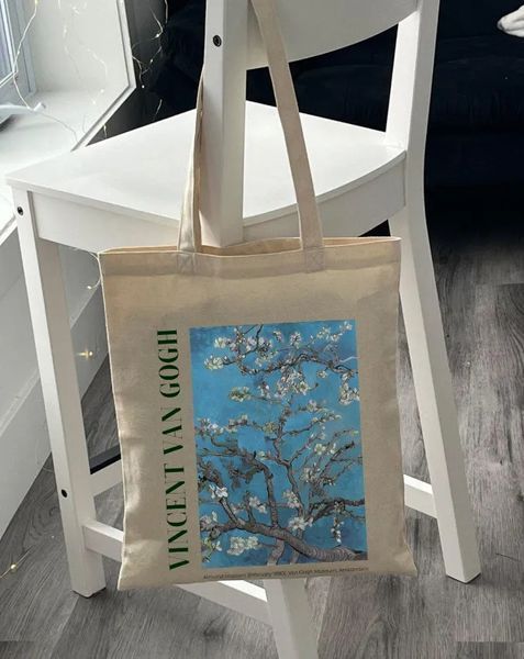 Екошопер бежевий Vincent Van Gogh Almond Blossom 10311027950 фото