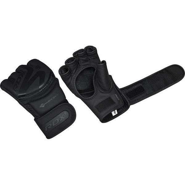 Рукавиці для ММА RDX F15 Noir Matte Black L GGR-F15MB-L фото