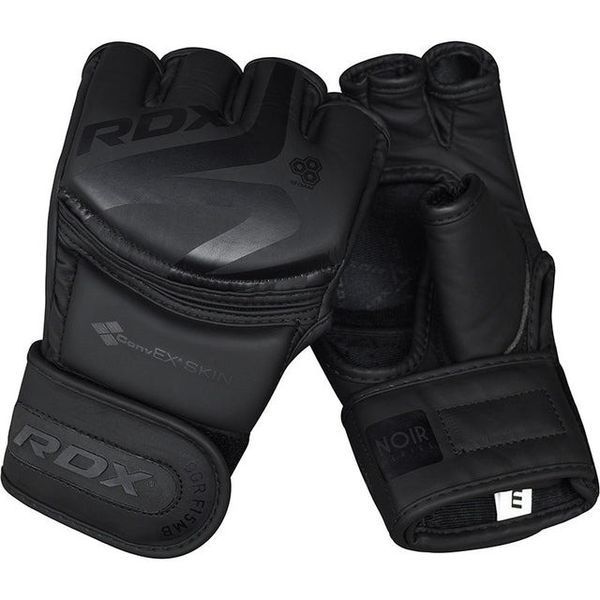 Рукавиці для ММА RDX F15 Noir Matte Black L GGR-F15MB-L фото