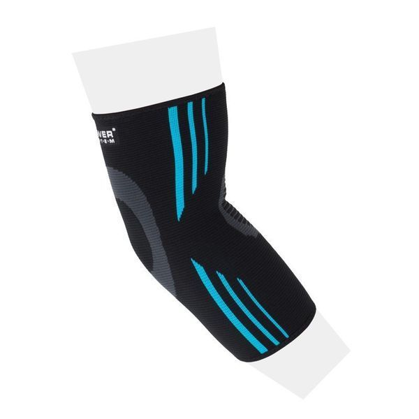 Налокітники Power System PS-6020 Elbow Support Evo Black/Blue (пара) XL PS-6020_XL_Black-Blue фото