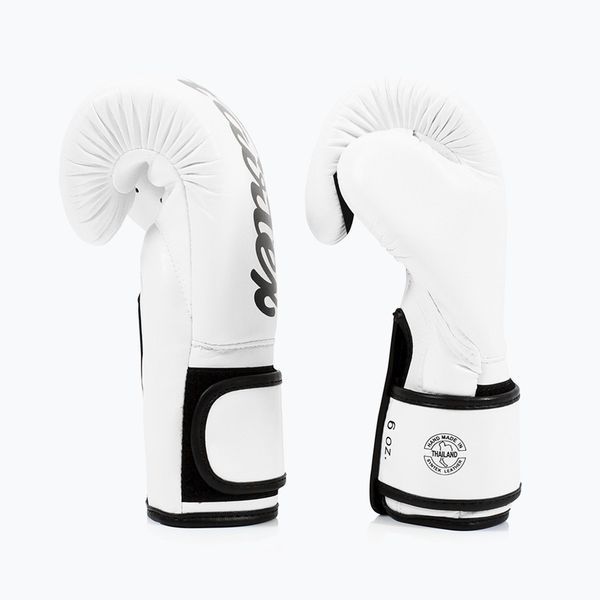 Боксерські рукавиці Fairtex BGV14 White 16 унцій (бинти в комплекті) BGV14_16oz_White фото