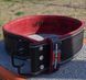 Пояс для важкої атлетики Power System PS-3830 Beast шкіряний Black/Red L PS-3830_L_Black-Red фото 5
