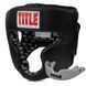 Боксерський шолом TITLE Classic Full Coverage Training Headgear 2.0 Black XL (капа в комплекті) CPHGF2 X BK фото 1