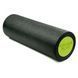 Масажний ролик (роллер) гладкий PowerPlay 4021 Fitness Roller Чорно-зелений (45x15см.) PP_4021_BL/Green_(45*15) фото 3