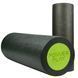 Масажний ролик (роллер) гладкий PowerPlay 4021 Fitness Roller Чорно-зелений (45x15см.) PP_4021_BL/Green_(45*15) фото 1