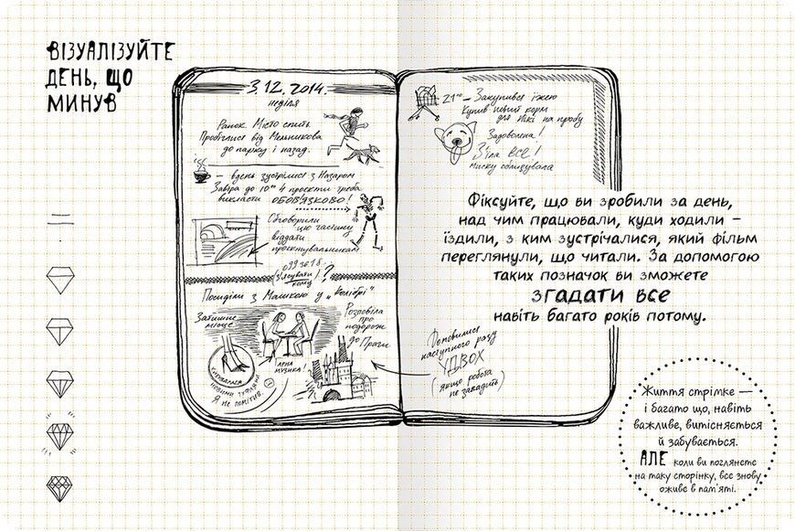 10 простих кроків до мистецтва візуалізації. Чорний DoodleBook 10311007383 фото