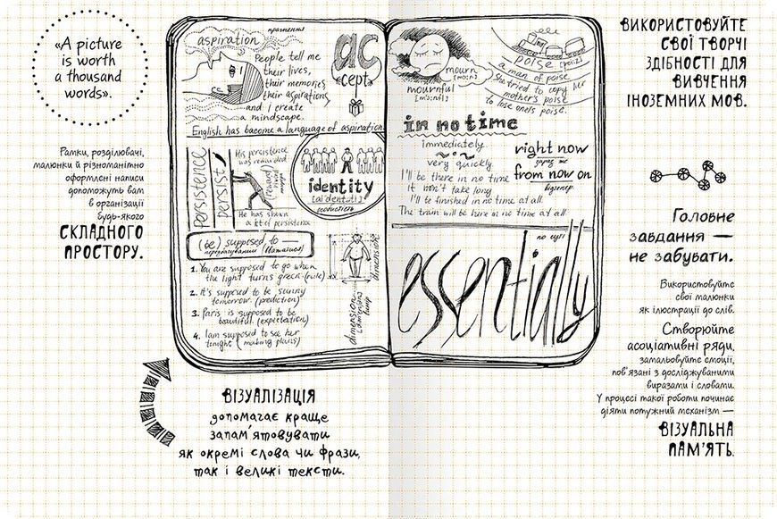 10 простих кроків до мистецтва візуалізації. Чорний DoodleBook 10311007383 фото