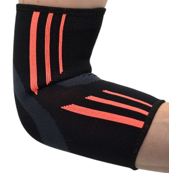 Налокітники Power System PS-6020 Elbow Support Evo Black/Orange (пара) XL PS-6020_XL_Black-Orange фото