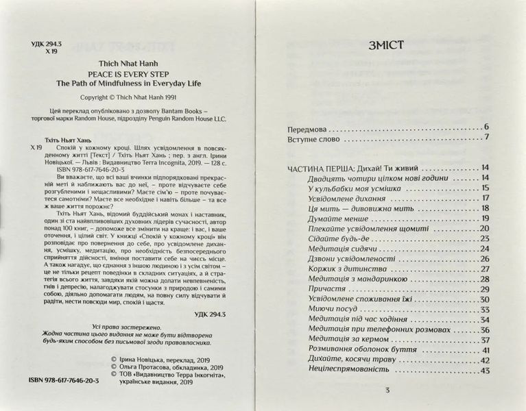 Спокій у кожному кроці. Шлях усвідомлення в повсякденному житті 1031171900 фото