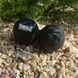 Масажний силіконовий подвійний м'яч PowerPlay PP-4355 Silicone Lacrosse Peanut Ball (6.3*12.6см.) Чорний PP-4355_Black фото 4