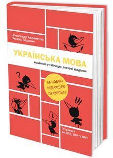 Українська мова. Правопис у таблицях, тестові завдання (Книголав) 10311001123 фото