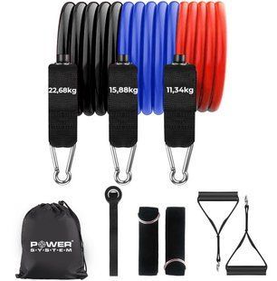 Набір трубчастих еспандерів Power System PS-4098 Ultimate Set Expander 3шт. (до 50кг.) 4098MX-0 фото