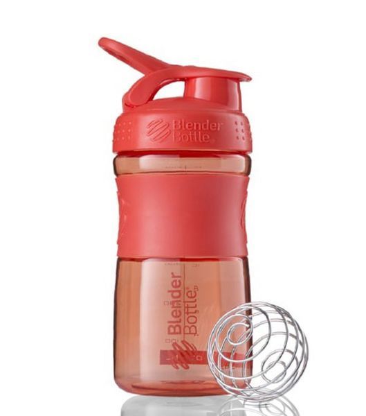 Шейкер спортивний (пляшка) BlenderBottle SportMixer Flip 20oz/590ml Coral SM 20oz Coral фото