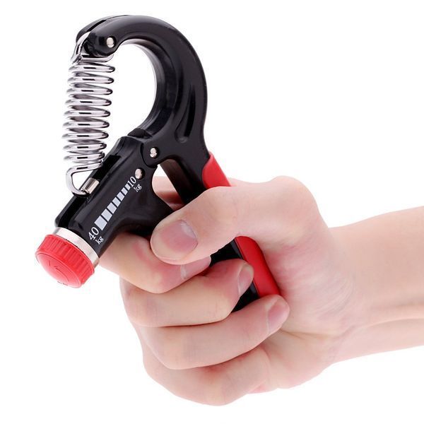Еспандер кистьовий PowerPlay PP-4323 з регульованим навантаженням 10-40 кг. Strength Grip Чорно-червоний PP_4323_Bl/Red фото