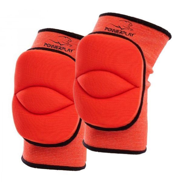Наколінники PowerPlay PP-8000 Elastic Knee Support (пара) червоні M PP-8000_Red_M фото