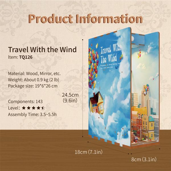 Бук Нук Tonecheer Travel With The Wind TQ126 TQ126 фото