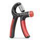 Еспандер кистьовий PowerPlay PP-4323 з регульованим навантаженням 10-40 кг. Strength Grip Чорно-червоний PP_4323_Bl/Red фото 1
