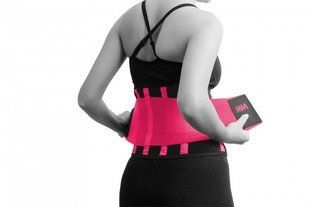 Пояс компресійний MadMax MFA-277 Slimming belt Black/neon pink L MFA-277-PNK_L фото