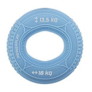 Еспандер кистьовий силіконовий PowerPlay PP-4330 Hand Grip Loops Light 13.5-18 кг. Блакитний PP_4330_Blue_(13.5-18kg) фото