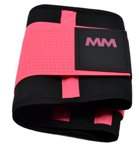 Пояс компресійний MadMax MFA-277 Slimming belt Black/neon pink L MFA-277-PNK_L фото