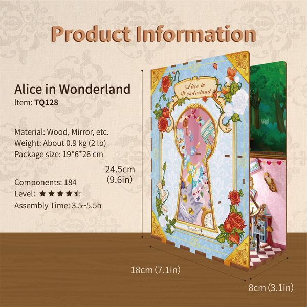 Бук Нук Tonecheer Alice in Wonderland TQ128 TQ128 фото
