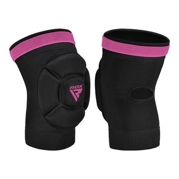 Наколінники спортивні RDX HOSIERY KNEE FOAM K5 BLACK/PINK-S (пара) HYP-K5BP-S фото
