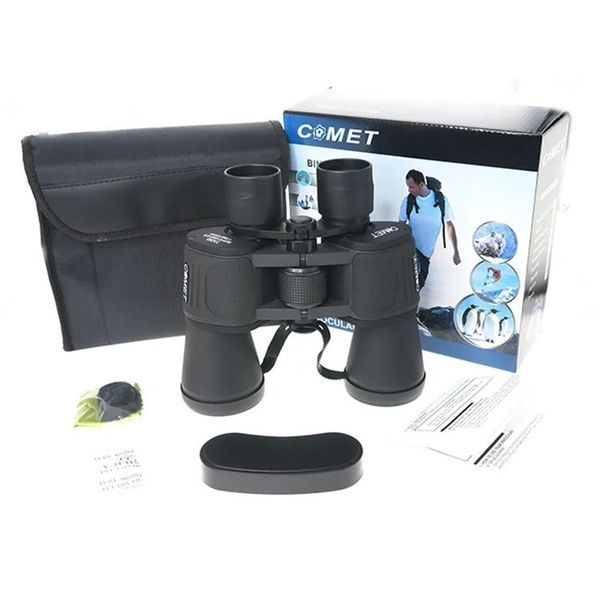 Бінокль Comet AXP101 (7x50) чорний, в чохлі AXP101-0750 фото