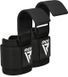 Гаки для тяги на зап'ястя RDX W5 Gym Hook Strap Black Plus WAN-W5B+ фото 1