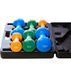 Набір гантелей в кейсі 12 кг. PowerPlay 4118 Fitness Dumbells (2шт.*1кг. 2шт.*2кг. 2шт.*3кг.) PP_4118_12kg фото 2