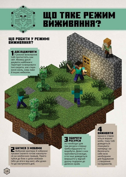 MINECRAFT Посібник з виживання 10311033538 фото
