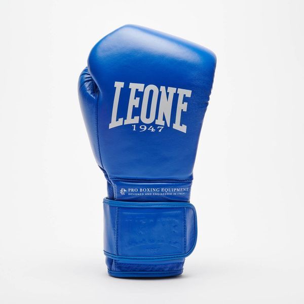 Боксерські рукавиці Leone GN111 THE GREATEST Blue 10 унцій (бинти 4 м. в комплекті) GN111_Blue_10oz фото