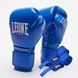 Боксерські рукавиці Leone GN111 THE GREATEST Blue 10 унцій (бинти 4 м. в комплекті) GN111_Blue_10oz фото 1