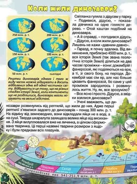 Динозаври у казках та оповіданнях (червона обкладинка) 1031163474 фото
