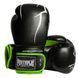 Боксерські рукавиці PowerPlay 3018 Jaguar Чорно-Зелені 16 унцій PP_3018_16oz_Black/Green фото 1