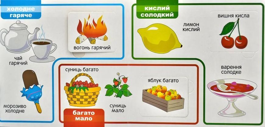 Протилежності. Мої перші слова 33 Віконця 10311014431 фото
