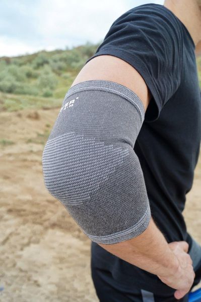 Налокітники Power System PS-6001 Elbow Support Grey (пара) L PS-6001_L_Grey фото