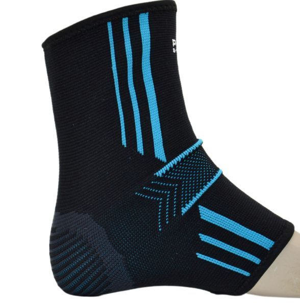 Бандажі на гомілкостоп Power System PS-6022 Ankle Support Evo Black/Blue XL (пара) PS_6022_XL_Black/Blue фото