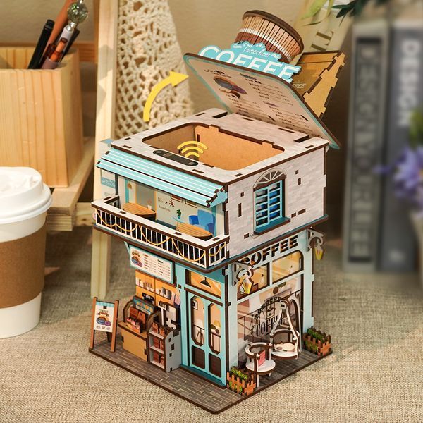 Конструктор 3D міні-будинок Tonecheer Cape Coffee Shop TQ181 TQ181 фото