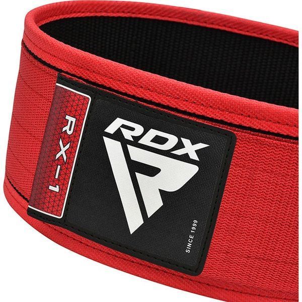 Пояс для важкої атлетики RDX RX1 Weight Lifting Belt RED-M WBS-RX1R-M фото