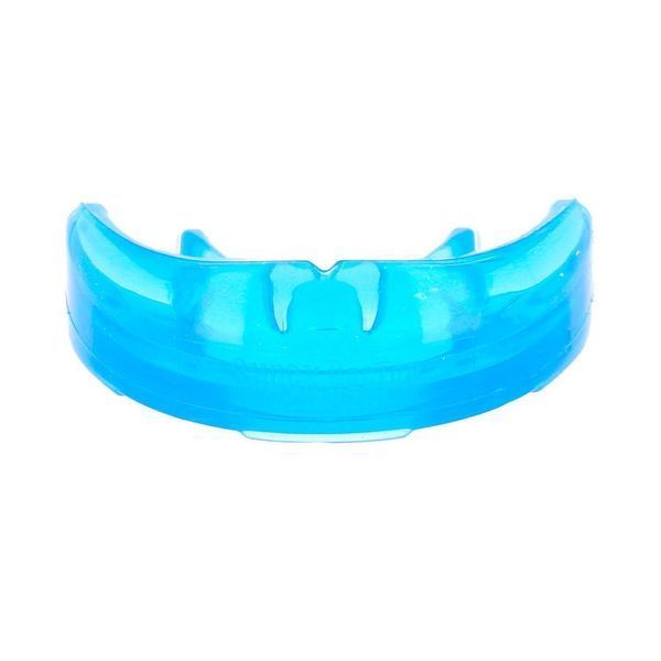 Капа Shock Doctor Single Braces під брекети дитяча (вік до 11) Blue (art. 4100-BLU-YTR) 4100-BLU-YTR фото