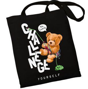 Екошопер чорний Teddy Bear - Challenge 10311022953 фото