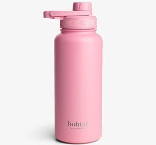 Пляшка для води металева з подвійною вакуумною ізоляцією Bohtal Insulated Sports Bottle 960 ml/32 oz Pink 11280101 фото
