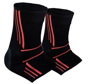 Бандажі на гомілкостоп Power System PS-6022 Ankle Support Evo Black/Orange M (пара) PS_6022_M_Black/Orange фото