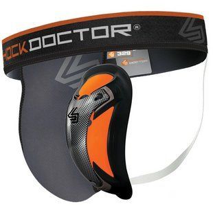 Захист паху Shock Doctor 329 Supporter with Ultra Carbon Flex Cup Grey, M 329-GR-M фото