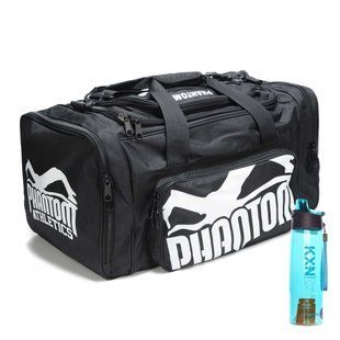 Спортивна сумка Phantom Gym Bag Team Tactic Black (80л.) (пляшка в подарунок) PHBAG1736 фото