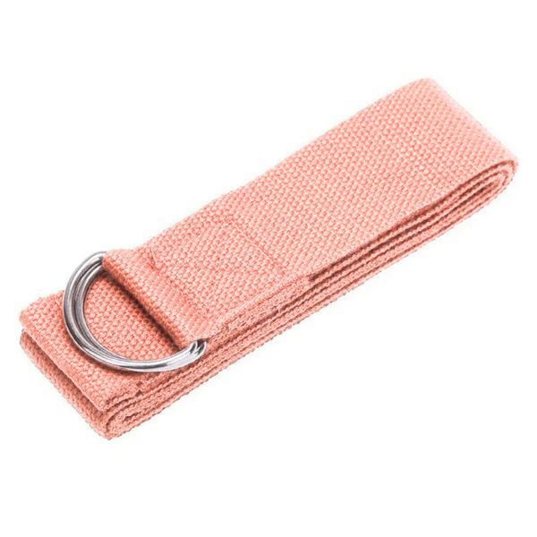 Ремінь для йоги PowerPlay PP_4409 (183*3.8см.) Рожевий PP_4409_Pink фото